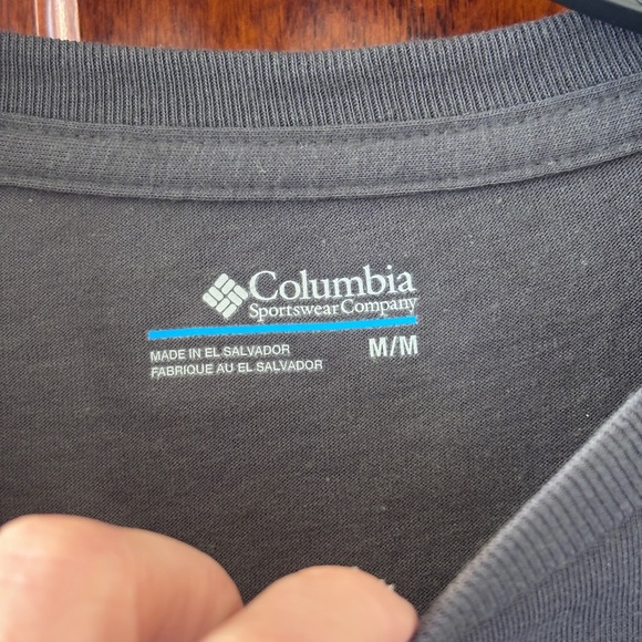 NWT Columbia Women's Lrg PFG Uncharted Graphic T-Shirt in Shark Gray - Picture 5 of 11